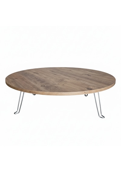 Ratemo Ahşap Renk Yemek Masası 90 Cm Çap 22 Cm Yükseklik Katlanır Yer Sofrası Koyu Ceviz Ratemo Ahşap Renk Yemek Masası 90 Cm Çap 22 Cm Yükseklik Katlanır Yer Sofrası Koyu Ceviz
