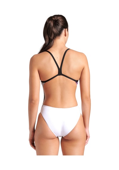 Arena Airbrush Swimsuit Challenge Back Kadın Siyah Yüzücü Mayosu 007912510 1592081 Siyah
