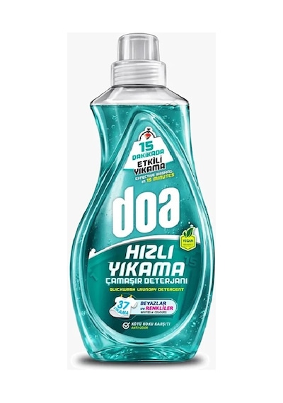 Doa Çamaşır Deterjanı Arap Sabunu + Soda Etkili 1480 Ml