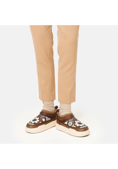 Sneaker Günlük Kadın 80d2470030-mh07 Moon Boot Park Soft Flower Brown/elephant Grey Brown/elephant Grey Kahverengi - Gri