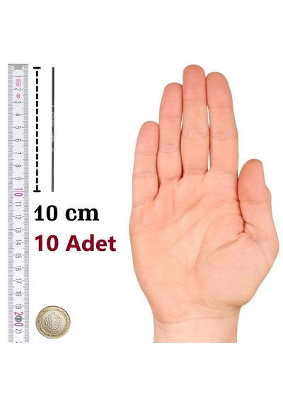 2b - 2-1,8mm - 10cm Portmin Versatil Çizim Kalem Ucu 10adet
