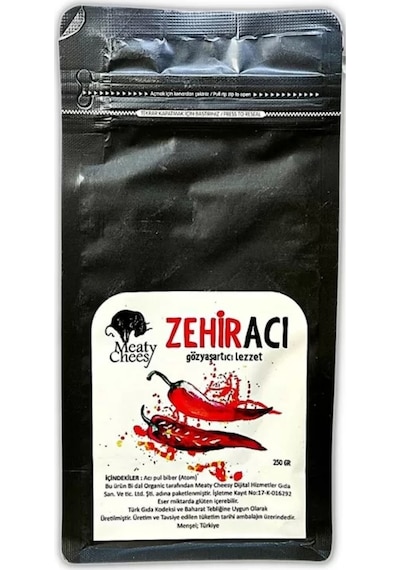 Meaty & Cheesy Zehir Acı Pul Biber 250 G