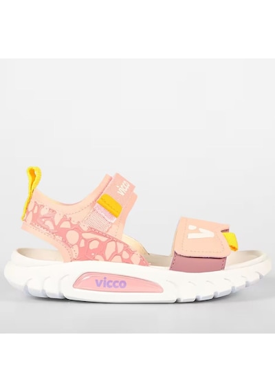 Vicco Dekan Ortopedik Çocuk Spor Sandalet Pudra