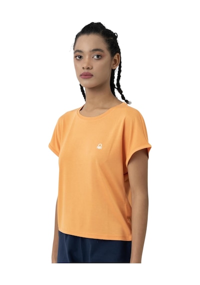 United Colors Of Benetton Kadın Tshirt Ben.w21016 Turuncu
