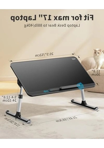 Ayarlanabilir Laptop Standı, Ergonomik Tasarım, 17 İnç Uyumlu