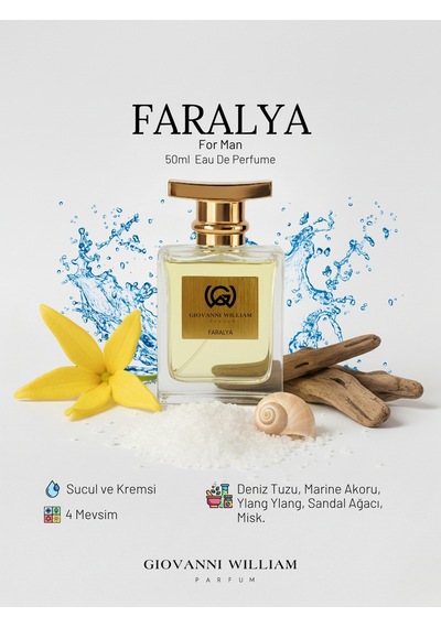 Faralya Niche Erkek Parfüm Fresh - Marin