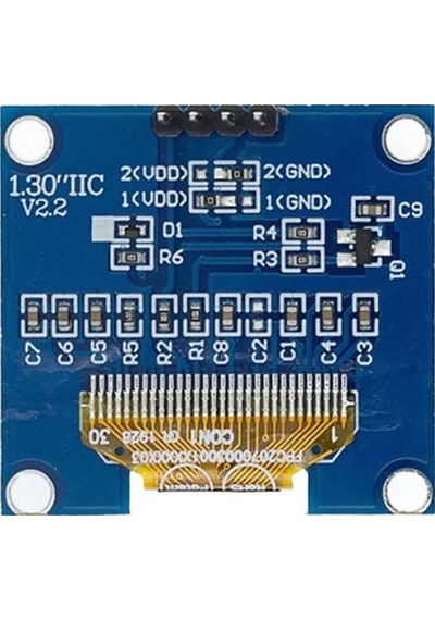 1.3 Inch Iıc Beyaz Oled Lcd Modül I2c Seri 1.3 Ssh1106 Dc 3.3v 5v 128x64 Pixel Grafik Lcd Display