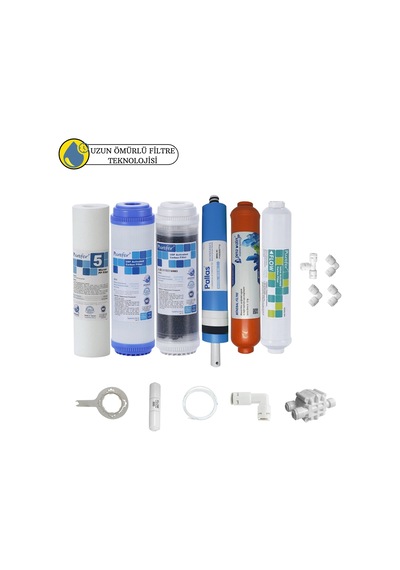 Purefer Açık Kasa Çift Karbonlu Sertifikalı 6li Pallas Mebran Mineralli