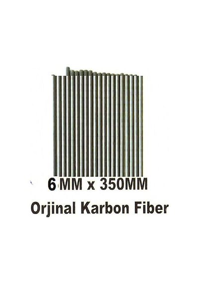Brumi Zeytin Hasat Makinaları 6Mm Karbon Fiber Çubuk  10 ADET