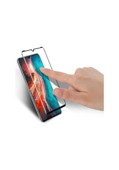 Huawei P30 Zore Kenarları Kırılmaya Dayanıklı Cam Ekran Koruyucu