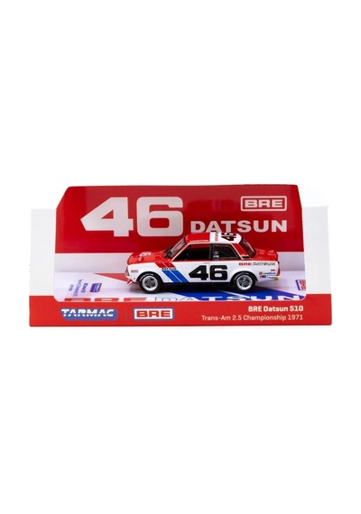 Eco Lounge 1/64 Bre Datsun 510 Trans-am 2.5 Championship 1971 46 - Usa Special Edition