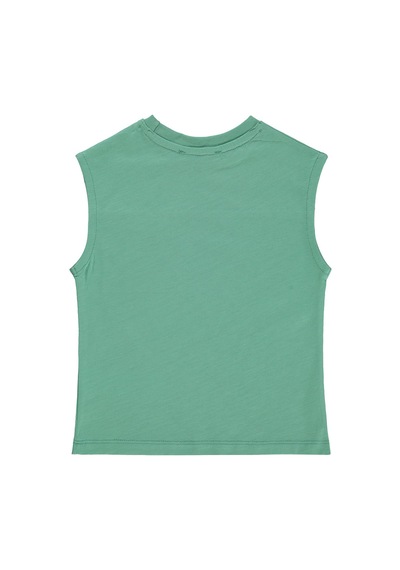 Civil Boys Basic Sıfır Kol 2-5 Yaş Tişört - Yeşil