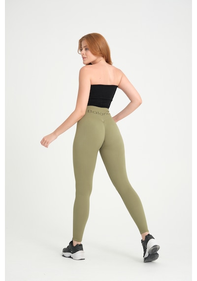 Gymhams Kalçası Büzgülü Push Up Kalça Şekillendirici Tayt Seamless Fitnes