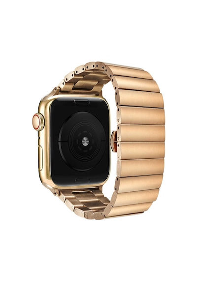 Ariatech Watch Ultra 49mm Kordon Uyumlu Krd-41 Metal Strap Kayış Clo- Rose Gold