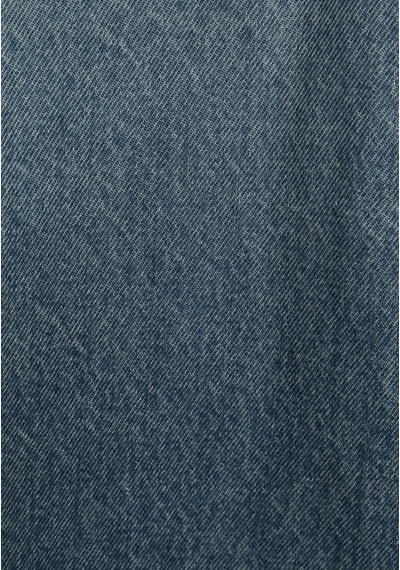 Colin's Colins Oversize Fit Erkek Mid İndigo Denim Shacket Cl1082674 Q1.v1 Dn45147