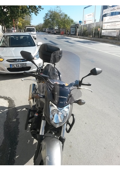 12-20 Honda Nc 700S. Nc 750S Uzun Ön Cam Zeus 52cm 4mm