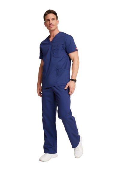 Dickies Signature Medikal Giyim Doktor Scrubs Cerrahi Takım Likralı Hastane Üniforması 001