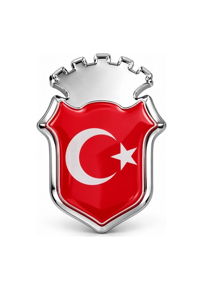 2 Adet Elite Arma Araç Sticker Ayna Pleksi 5,5x4 Cm Bayrak