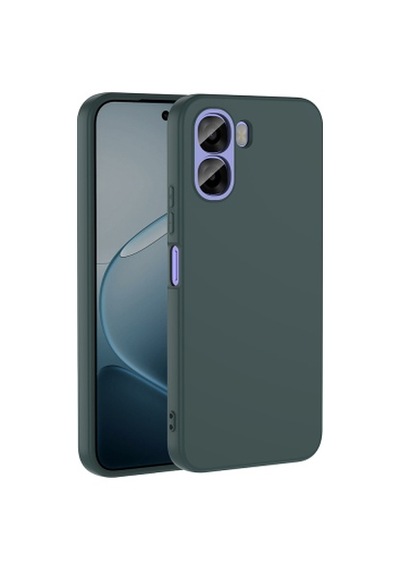 Oppo A6t Kılıf Zore Mara Lansman Kapak Oppo A6t Zore - Koyu Yeşil