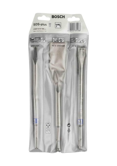 Bosch SDS-Plus Sivri Yassı Fayans Keski Set - 2607019159