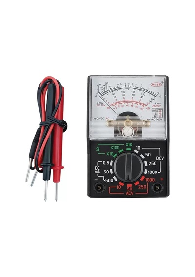 Hubrendy Sh Powermaster Yx-1000a Profesyonel Analog Multimetre İbreli Avometre Ac/dc Voltaj Ve Akım