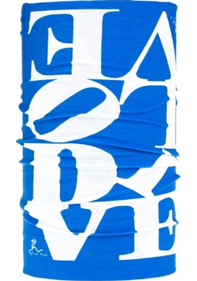 Scuba Tube Sculpture Dive Love Blue