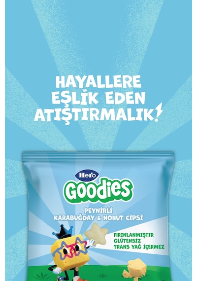 Hero Goodies Peynirli Cips 8 x 30 G