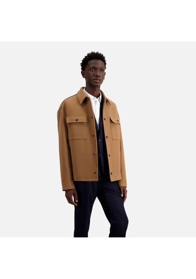 The Kooples Erkek Yün Karışımlı Kahverengi Ceket