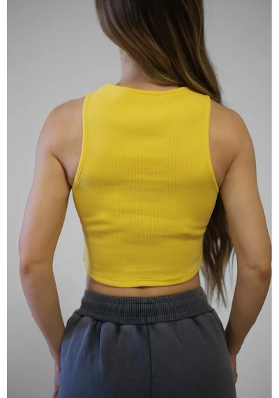 Nature The Brand Ntb Cleavage Rip Top Red Sarı