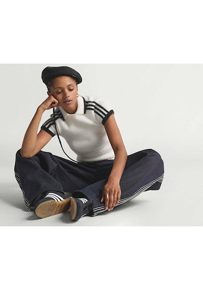 Adidas Knit Cali T Kadın Günlük Tişört Ke1301 Beyaz Beyaz