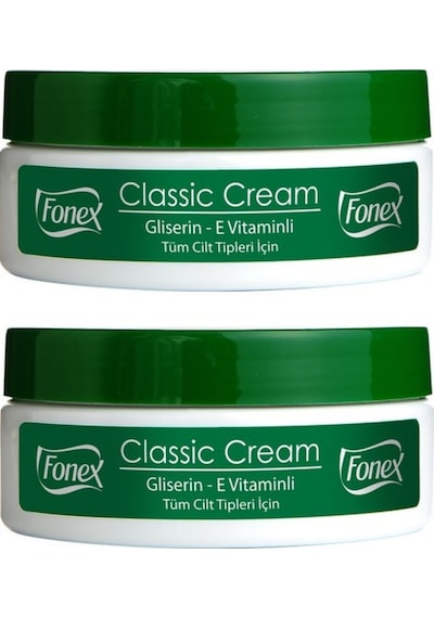 Fonex Klasik Nemlendirici Krem 175 ml 2 Adet