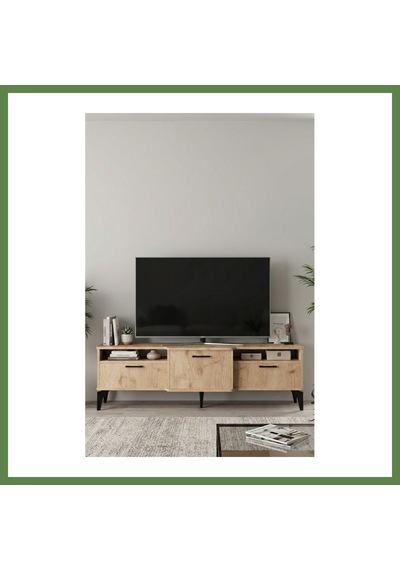 Bezos Mistral Tv Sehpası Suntalam Bej 160x40 Cm Hb006