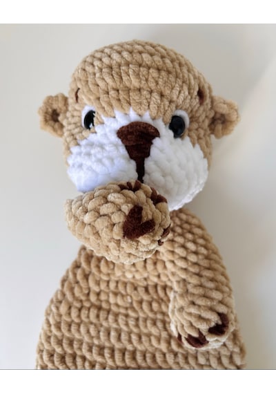 Otis The Otter Uyku Arkadaşı Açık Kahverengi