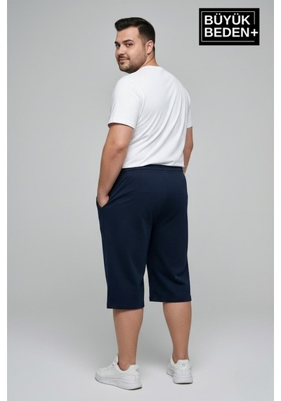 Süperlife Erkek Büyük Beden Şort 3xl-6xl Rahat Kesim Diz Altı Günlük Şort-spr26bsr591 Lacivert Süperlife Erkek Büyük Beden Şort 3xl-6xl Rahat Kesim Diz Altı Günlük Şort-spr26bsr591 Lacivert