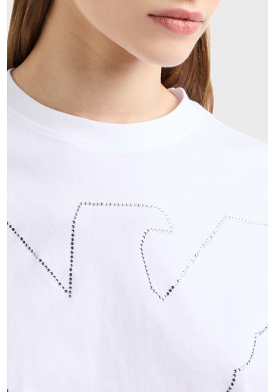 Emporio Armani Bayan T Shirt Ew000897 Af12573 U0002 Beyaz Beyaz