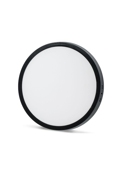 Noas 24w Sıva Üstü Yuvarlak Panel Siyah Kasa - Yl14-2410-s