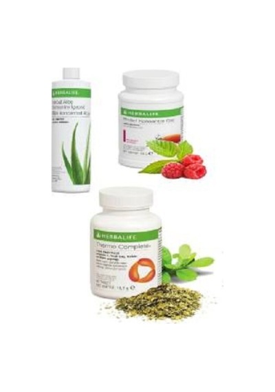 Herbalife Aloevera+50gr Ahududu Çay+thermo