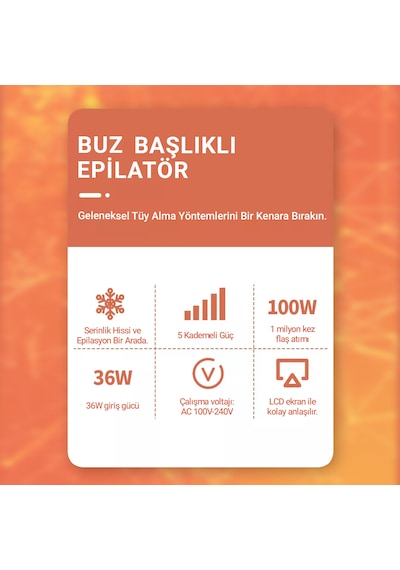 Veryfit PB1 5 Kademeli Buz Lazer Özellikli 999.900 Atımlı IPL Lazer Epilasyon Cihazı
