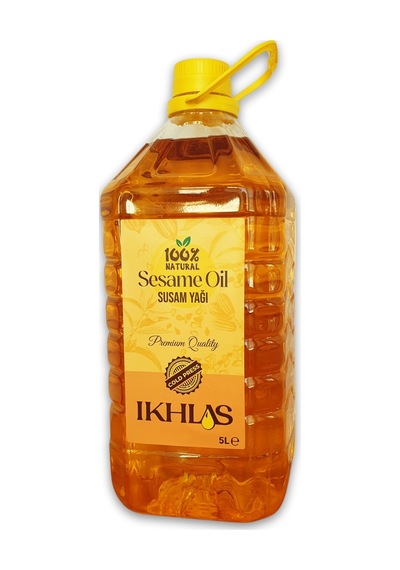 Ikhlas Soğuk Sıkım Susam Yağı 5 L