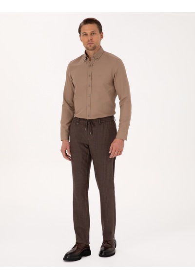 Pierre Cardin Erkek Açık Kahverengi Pantolon 50311807-vr002