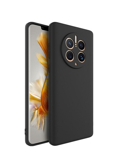 Huawei Mate 50 Pro Matte Serisi Silikon Tpu Kılıf - Siyah Al3367