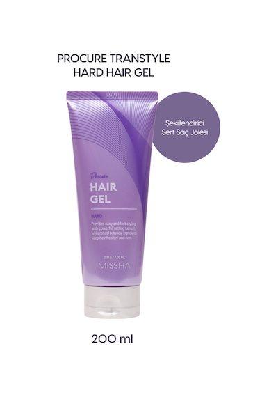 Missha Bakım Etkili Güçlü Tutuşlu Şekillendirici Sert Saç Jölesi Procure Transtyle Hard Hair Gel
