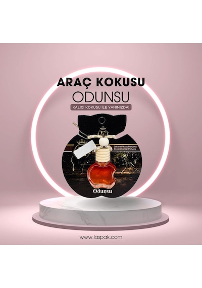Laspak Odunsu Rahatlatıcı Ferah Uzun Kalıcı Araç Kokusu 8 Ml Odunsu Aromalı