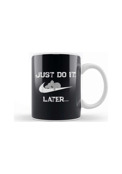 Do It Later Funny Sleepy Koala For Lazy Kupa Bardak Porselen Karışık