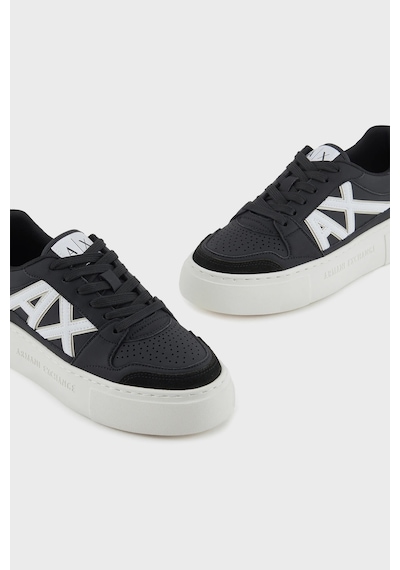 Armani Exchange Kadın Ayakkabı Xdx147 Xv830 T780 Siyah-Gold Siyah - Altın