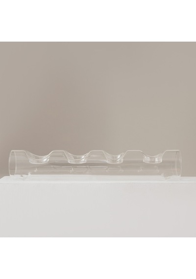 Primrose 4'lü Cam Mumluk 36x6 Cm Transparan