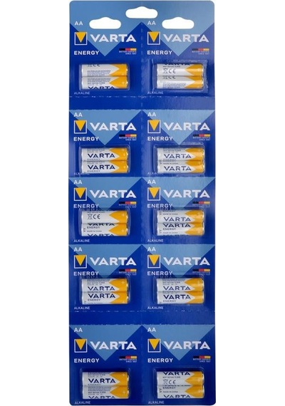 Varta 4106229482 Energy Aa Alkalin Kalem Pil 20li Kartela