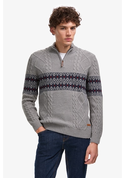 U.S. Polo Assn. U.s. Polo Assn. Erkek Gri Melanj Kazak /triko 50308325-vr086