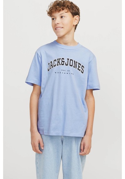 Jack & Jones Jjecaleb Çocuk Tişört Mavi
