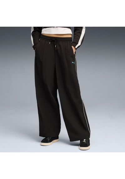 Puma T7 Woven Track Kadın Siyah Pantolon 634559 Siyah